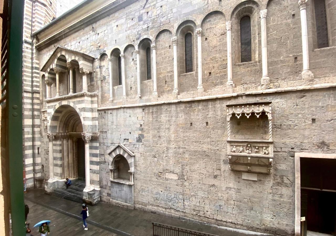 Amazing San Lorenzo 19, Rolli Palace Unesco - Stunning View Overlooking The Cathedral - Free Private Parking- Génova Exterior foto